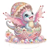 Diamond Painting Jewelry Baby Dragon Single-Side Desktop Diamond Art Kits for Adults Beginner