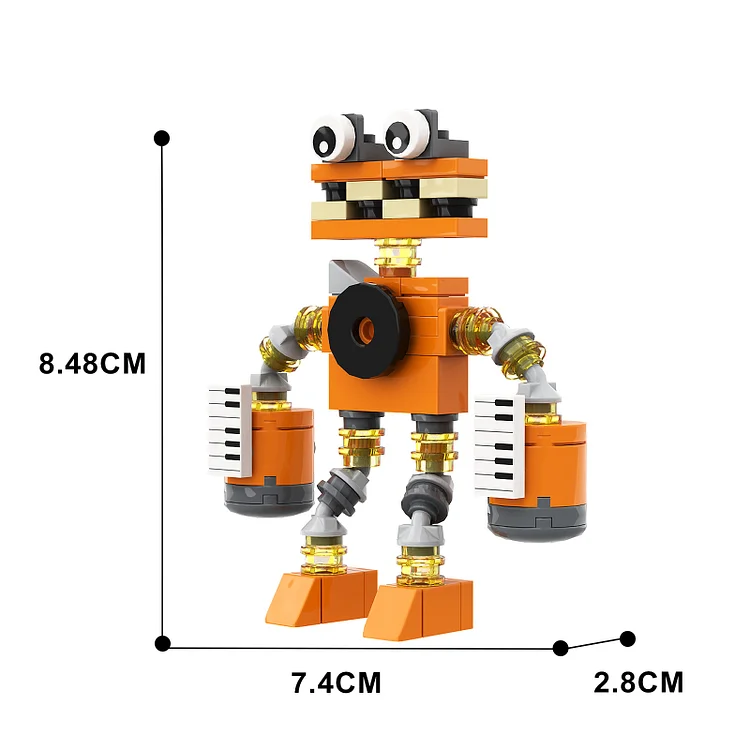  Large Wubbox Monsters Chorus Singing Building Block