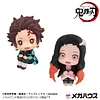 Look Up Series Tanjiro Kamado & Nezuko Kamado - Demon Slayer: Kimetsu no Yaiba Official Statue - MegaHouse