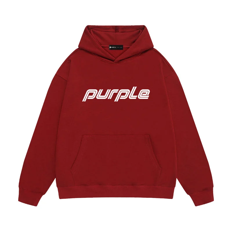Purple Fashion Hoodie