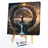 Framed Tree Of Life-Paint by Numbers Acrylic Painting 35*35CM