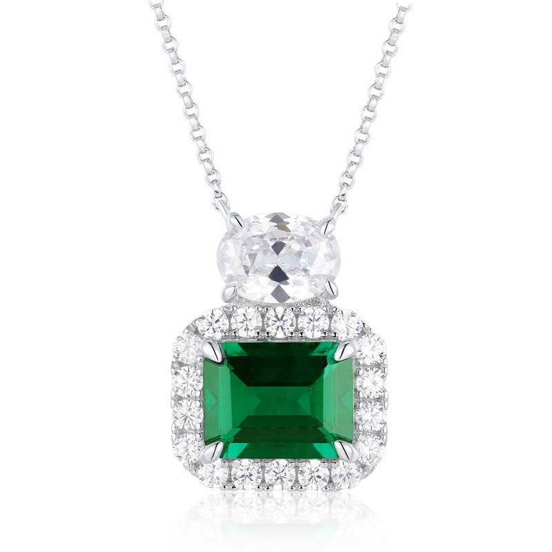 Emerald Diamonds 2.6ct. Necklaces