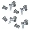 24Pcs NAB Hub Take Up Reel Screw Set 10.5in 1/4in Reel Tape for 3M AMPEX RMGI