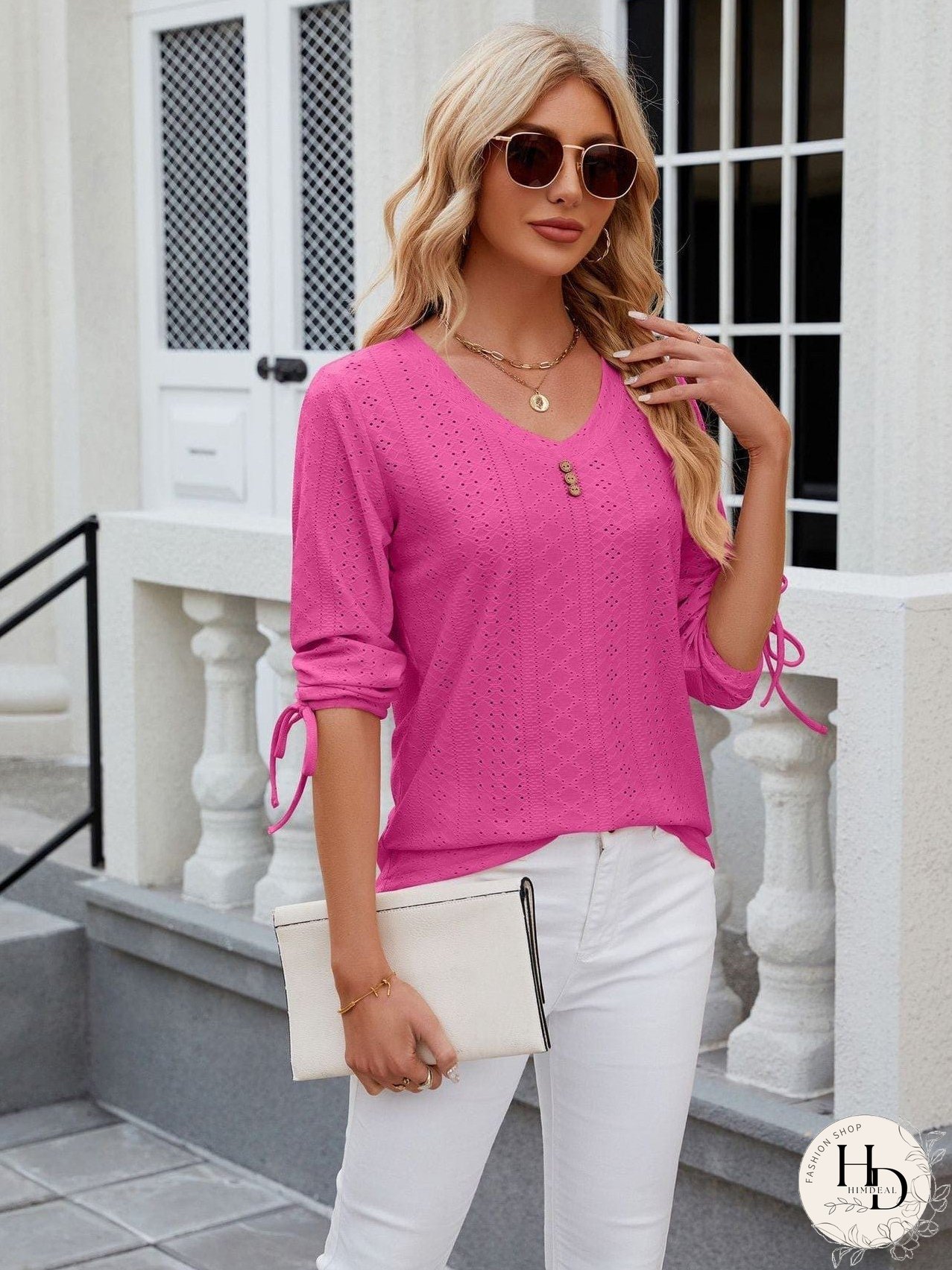 Versatile Knit Mock Neck T-Shirt