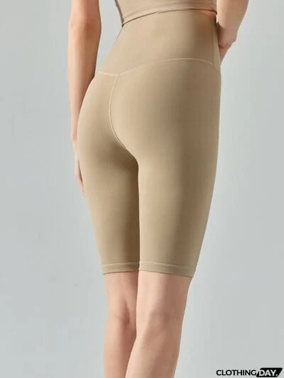 High Waist Active Shorts