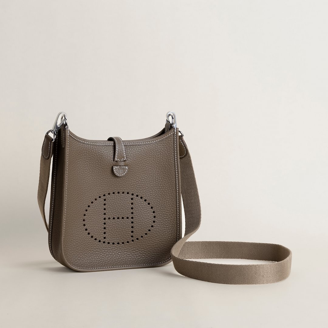 Evelyne mini Clemence 18 etoupe PHW