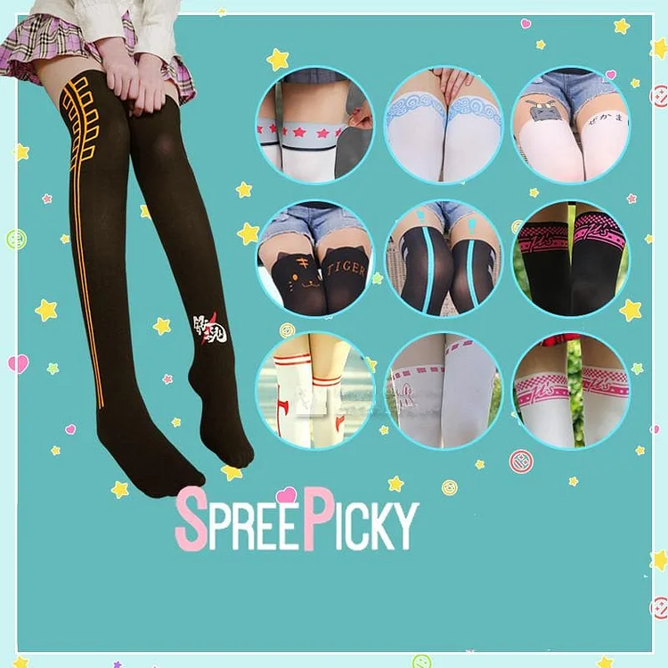 LoveLive Kawaii Printing Tights SP1811821R