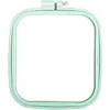 Square Embroidery Hoop Plastic Cross Stitch Hoop for Embroidery and Cross Stitch