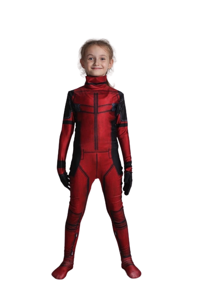 Fashion Avenger Deadpool Toddler Girls Costume