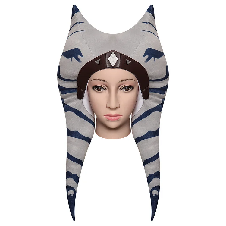 Ahsoka 2023 Ahsoka Tano Cosplay Costume Hat Cap Headgear Accessories Halloween Carnival Props