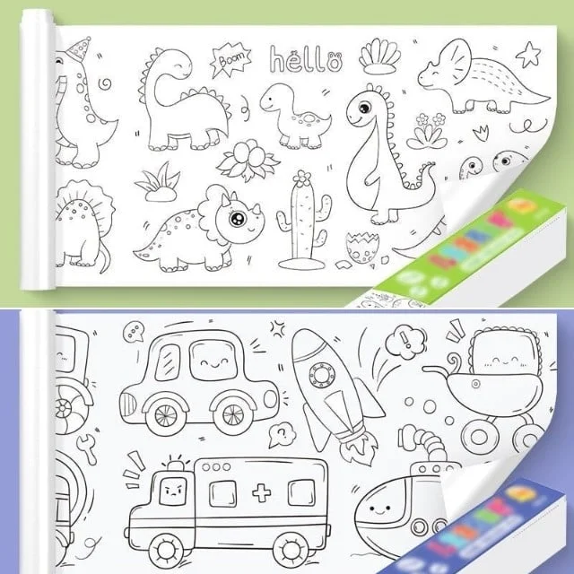 Children's Drawing Roll🔥Free Shipping