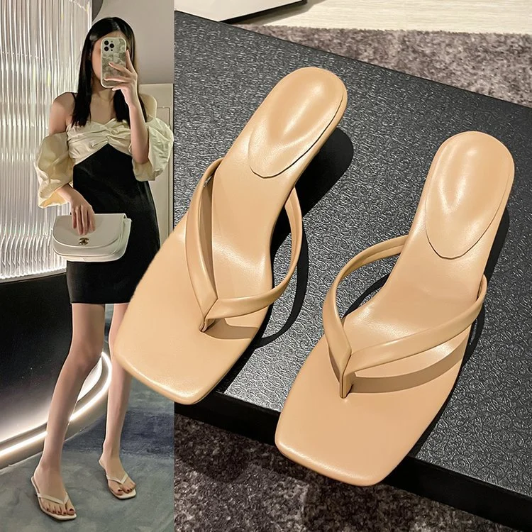 Wongn Wongn Summer New Fashion Classic Joker Flip-Flops With Plus-Size Slippers