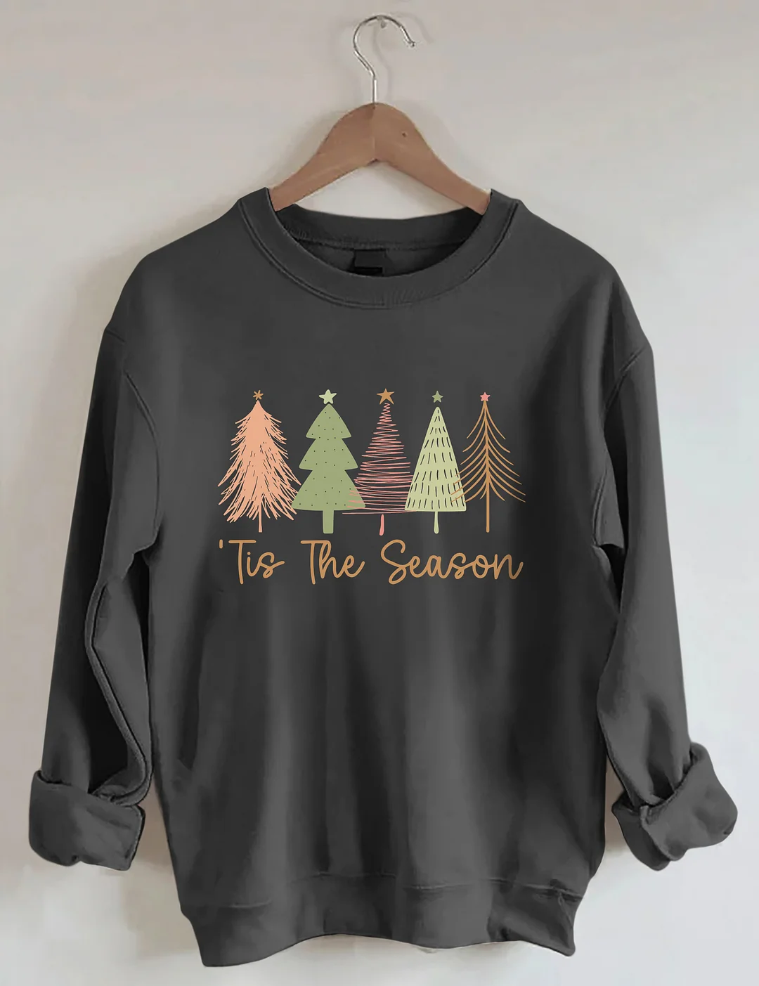 Boho Christmas Trees Sweatshirt