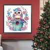 Owl-Crystal Rhinestone Diamond Painting