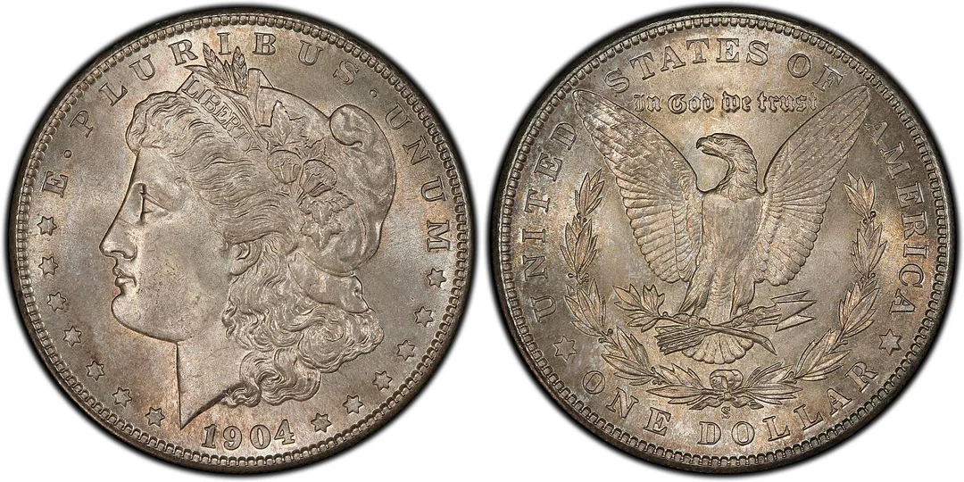 1904-S Morgan Silver Dollar $1