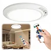 Rechargeable Motion Sensor Ceiling Light with Remote Operated Ceiling Lights Indoor