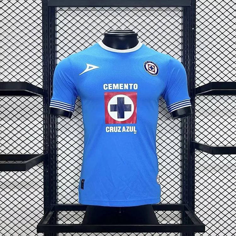 24-25 Player Edition Cruz Azul Home Football Jersey