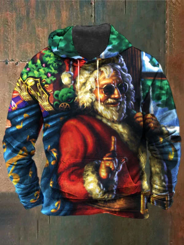 Unisex Christmas Print Heavyweight Hoodies