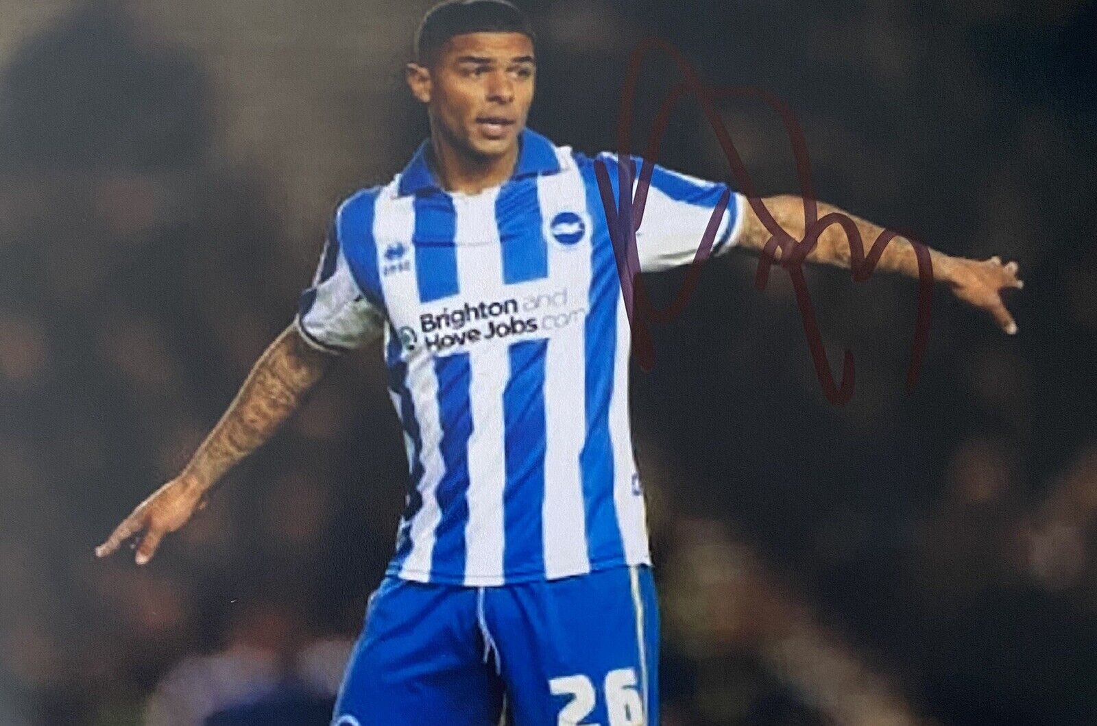 Liam Bridcutt Genuine Hand Signed Brighton & Hove Albion 6X4 Photo Poster painting