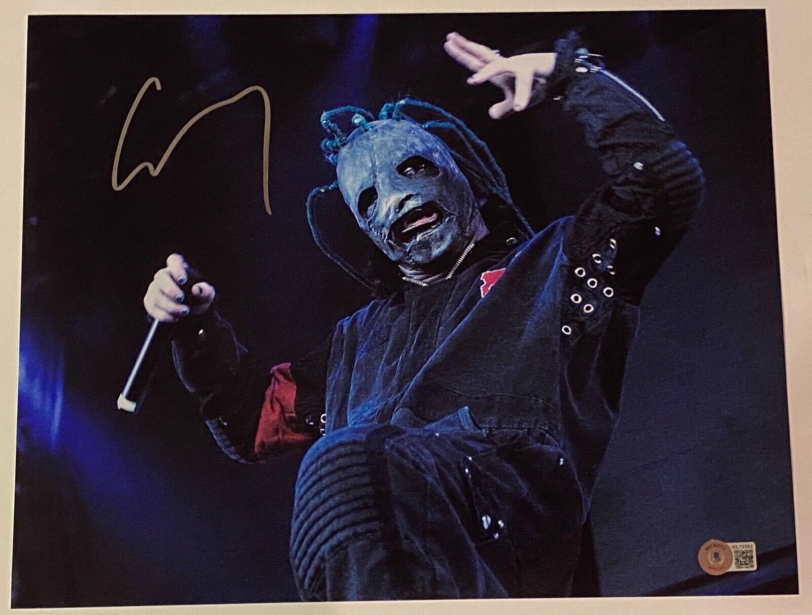 Corey Taylor Signed Autograph 11x14 Photo Poster painting Slipknot Stone Sour Proof Beckett COA