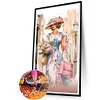 (30*55cm)Beauty - Full Round Drill Diamond Painting