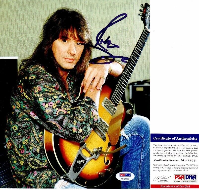 Richie Sambora Signed BON JOVI Guitarist 8x10 inch Photo Poster painting with PSA/DNA COA