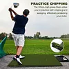 [US Local Warehouse] 5x5ft Thickening Golf Mat 35mm Artificial Hitting Training Mat Gifts for Men Dad