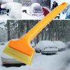 Universal Car Snow Ice Scraper Vehicle Windshield Windscreen Snow Shovel Removal Brush Cleaning Tool