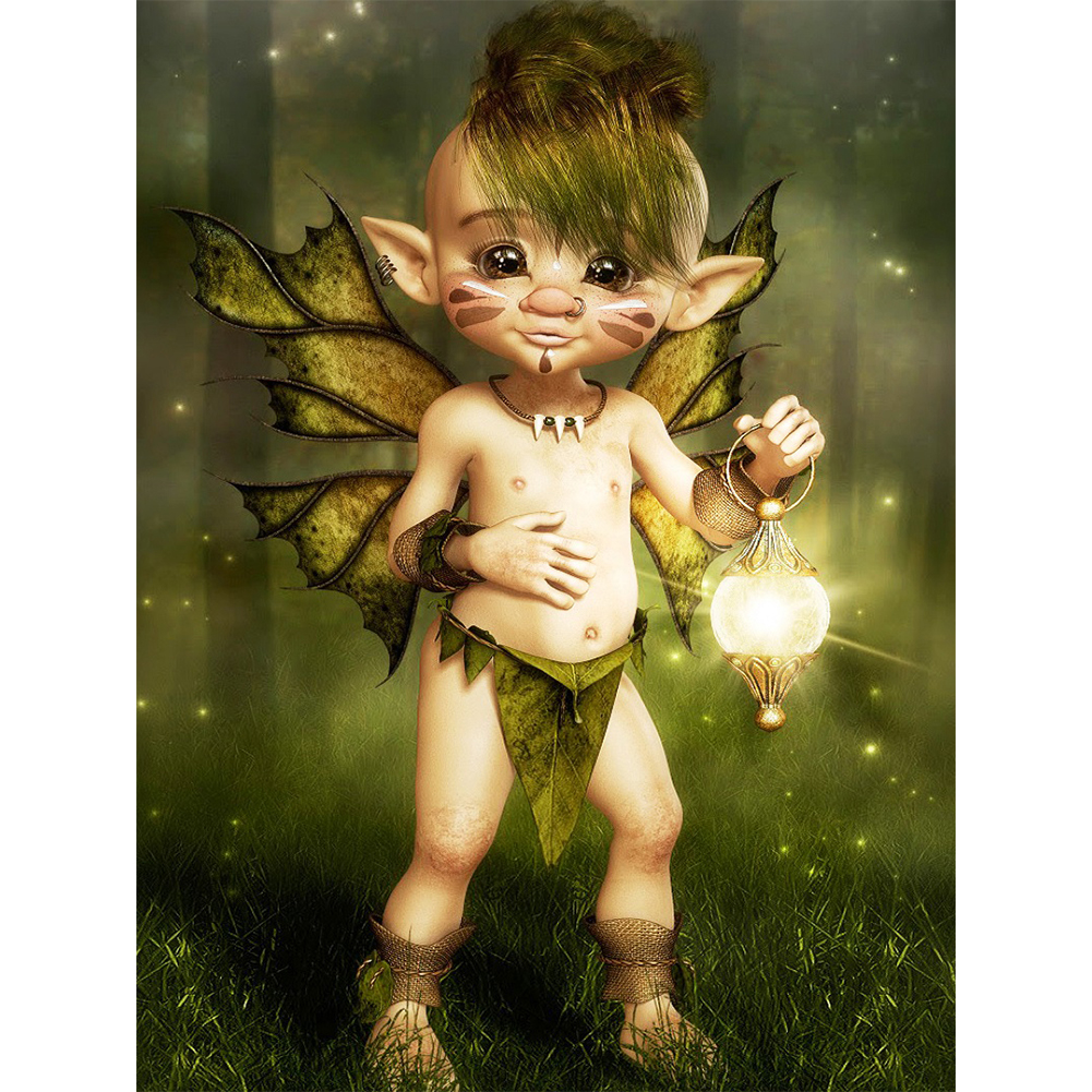 

Fairy Girl - Round Drill Diamond Painting - 30*40CM, 501 Original