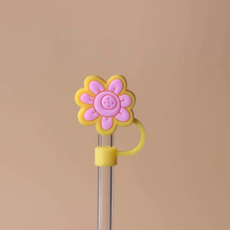 10mm Glass Straw Cap Dust Cover Stainless Steel Straw Dust Cover Dust Plug 10mm Large Diameter Milk Tea