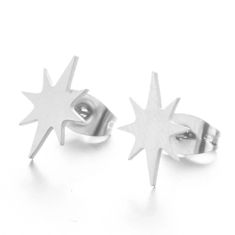 Minimalist Geometric Plating Alloy No Inlaid Earrings Ear Studs
