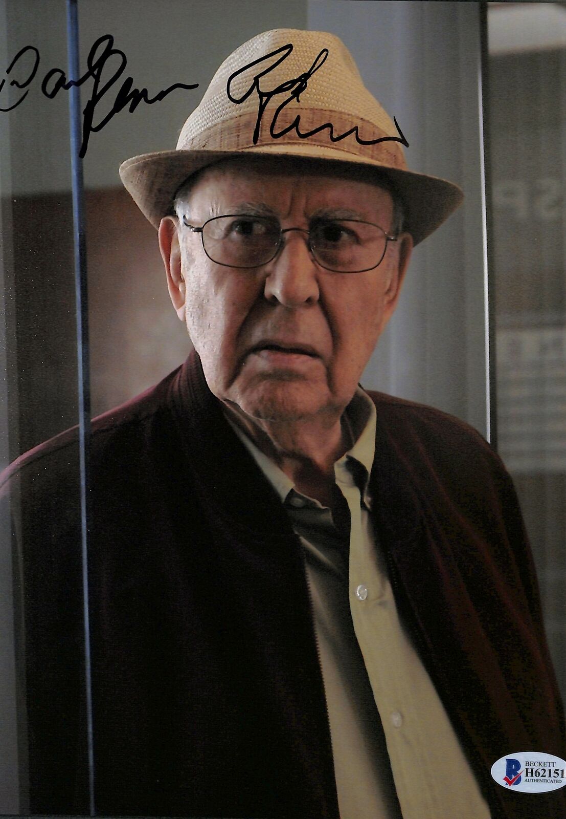 Carl Reiner Ocean's 11 Authentic Signed (x2) 8x10 Photo Poster painting Autographed BAS #H62151