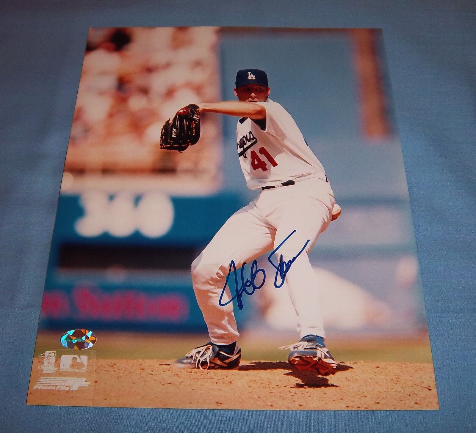 Los Angeles Dodgers Jeff Shaw Signed Autographed 8x10 Photo Poster painting