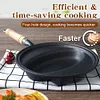 Cast Iron Frying Pan with Handle Omurice Cooking Pot Pancake Mold Skillet Pan