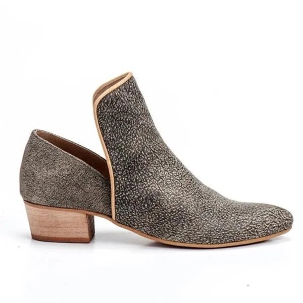 Round Toe Casual Outdoor Women's Boots