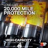 K&N Premium Oil Filter: 20,000 Mile Engine Protection with Wrench Off Nut: Compatible with GMC/Cadillac/Chervolet/Buick (See Product Description for Select Models), HP-1020