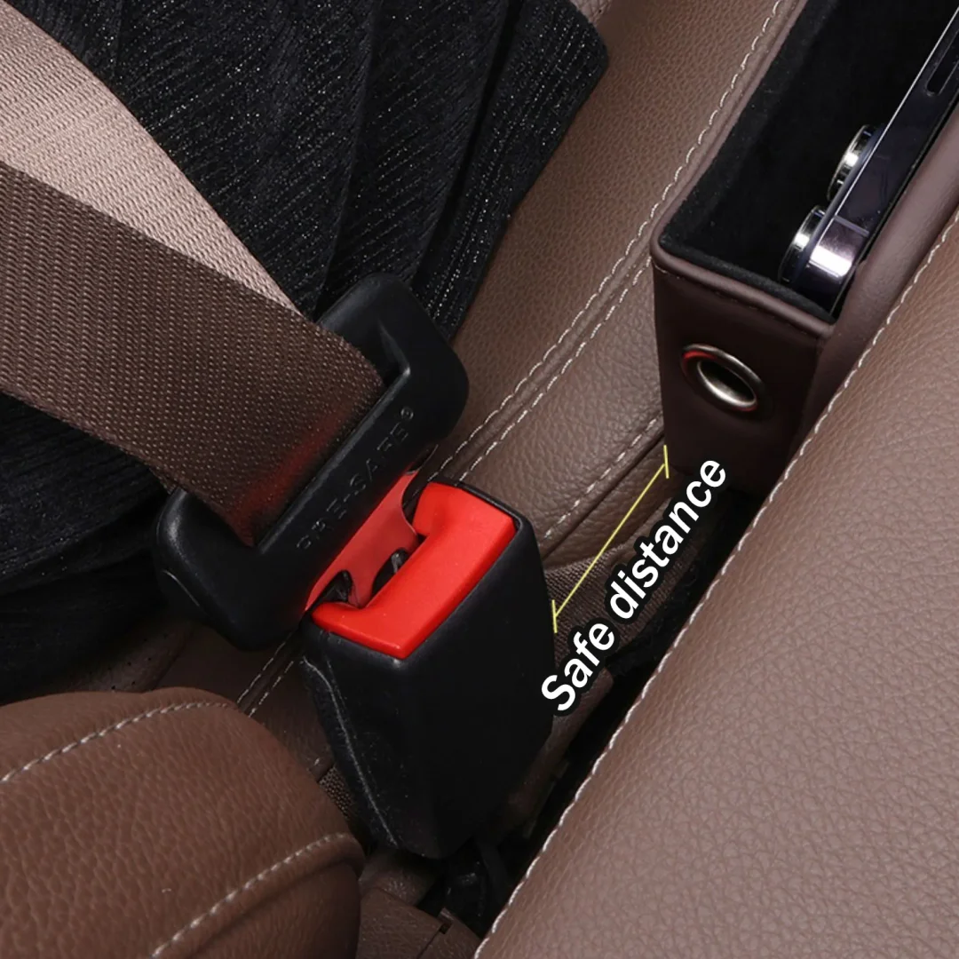 Car Seat Storage Box（storage compartment with water cup）