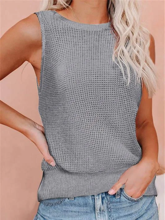 Women Half Sleeve V-neck Solid Color Dress