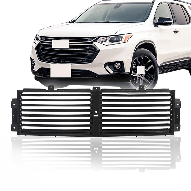 Silscvtt Front Upper Active Grille Shutter Replacement for Chevy Traverse 2018-2021 601-368