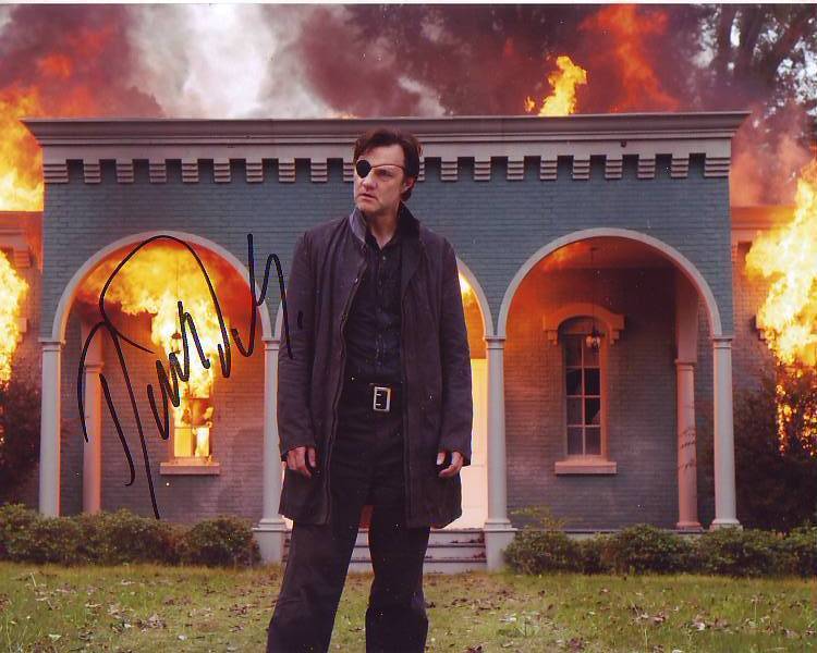 DAVID MORRISSEY Signed Autographed THE WALKING DEAD GOVERNOR Photo Poster painting