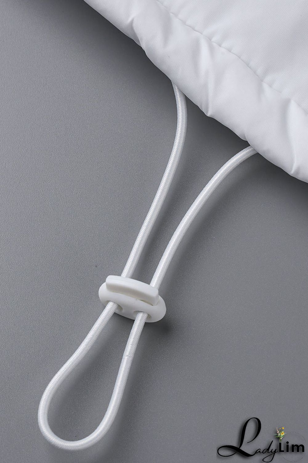 Tangerine Red Casual Street Solid Patchwork Draw String Buttons Zipper Outerwear