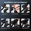 Bike Phone Holder 360 Rotatable Bicycle Handlebar Holder Mount for MTB Bicycle