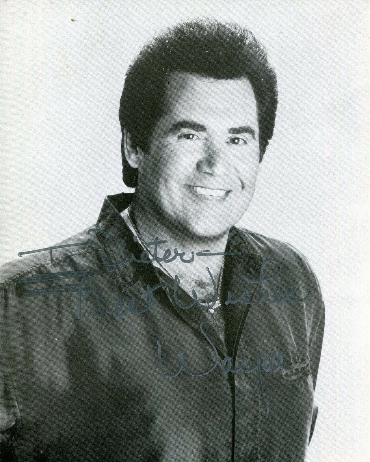 Wayne Newton autograph, American singer, signed Photo Poster painting