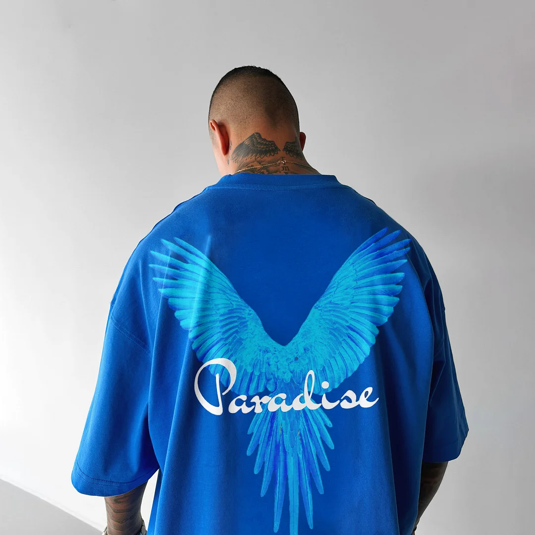 Oversize Parrot Retro Tee