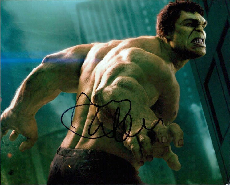 Mark Ruffalo (Avengers) signed 8x10 Photo Poster painting