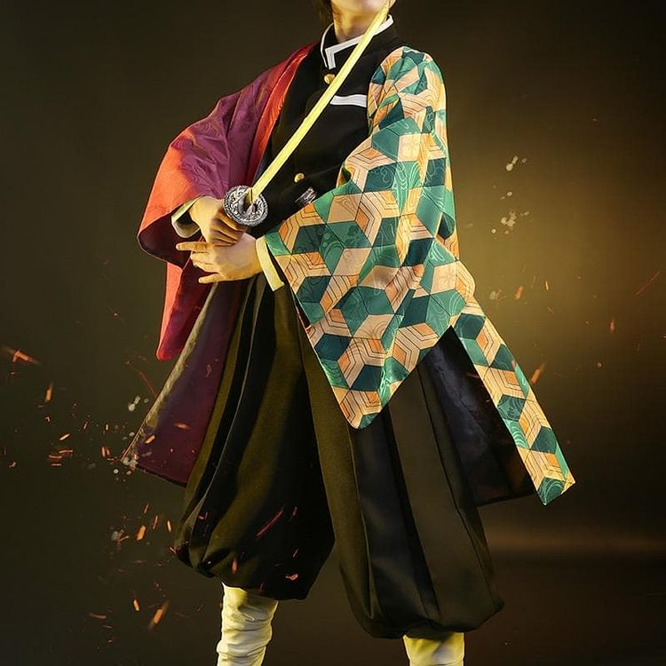 [Reservation] Kimetsu No Yaiba Tomioka Giyuu Cosplay Kimono Costume SP14203