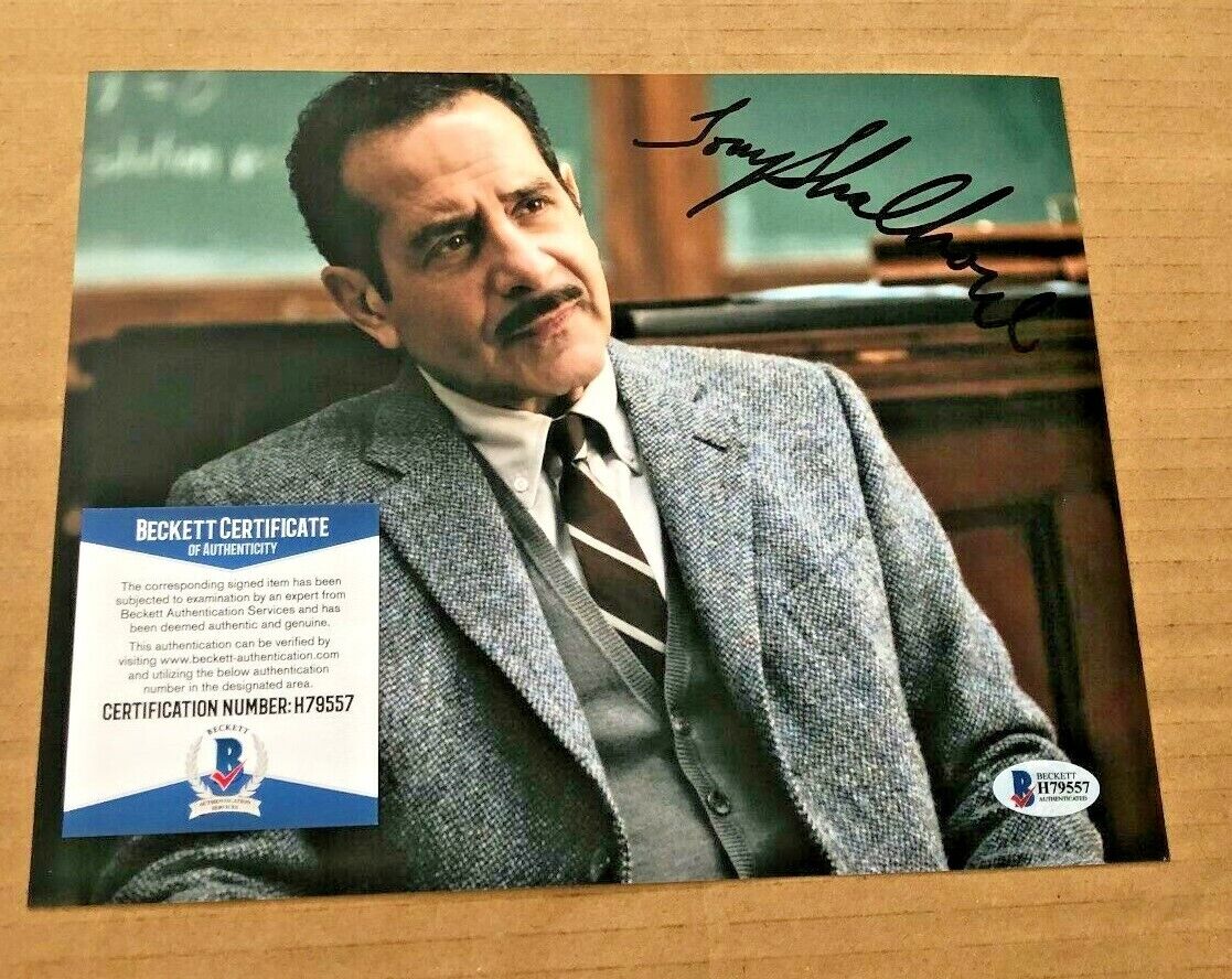 TONY SHALHOUB SIGNED 8X10 Photo Poster painting BECKETT CERTIFIED #2