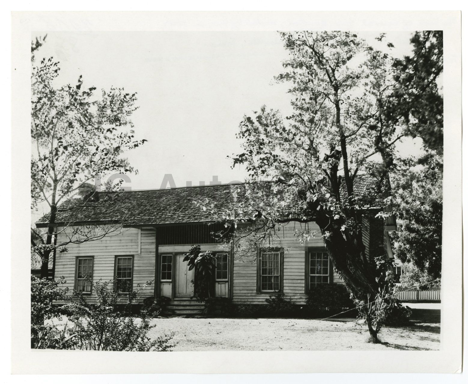 Texas History - Vintage 8x10 Publication Photo Poster painting - Sam Houston Home