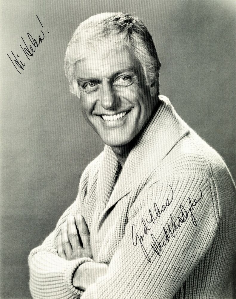 DICK VAN DYKE Signed Photo Poster painting