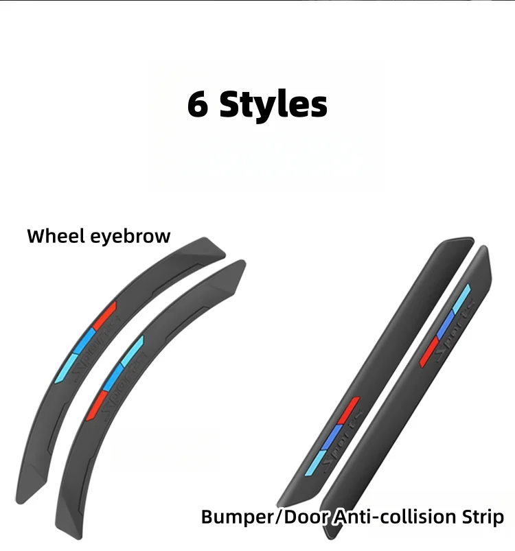 Car blind corner anti-collision strip